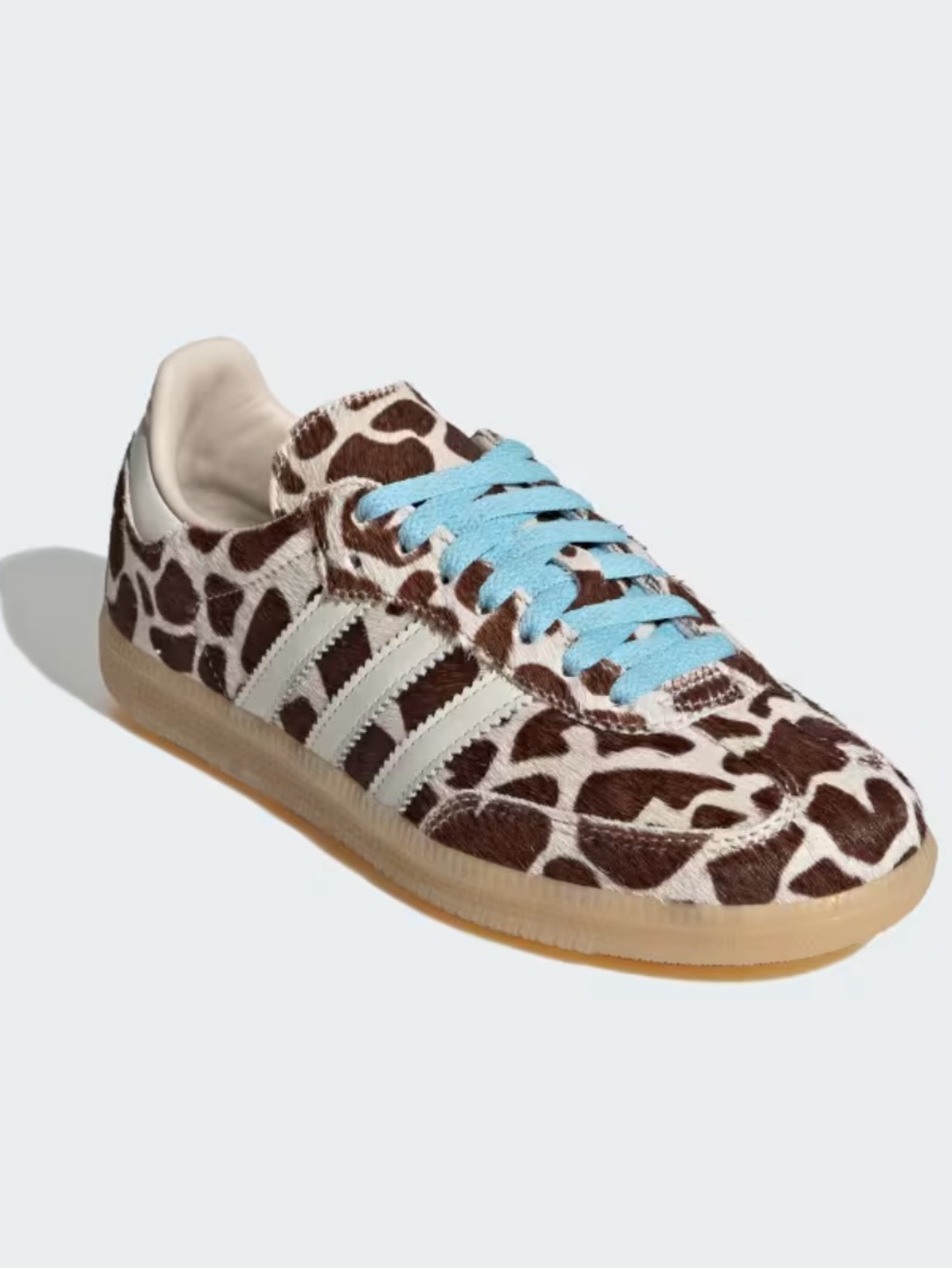 Adidas Giraffe Print Pony Hair Sambas